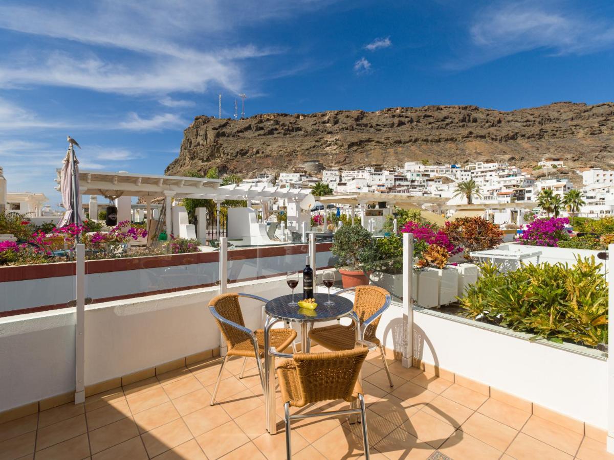 Amarre Port Apartment Puerto De Mogan Bagian luar foto