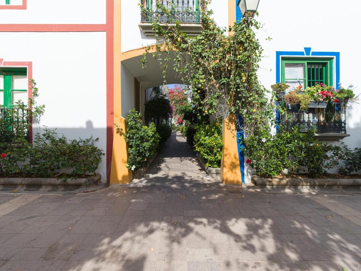 Amarre Port Apartment Puerto De Mogan Bagian luar foto